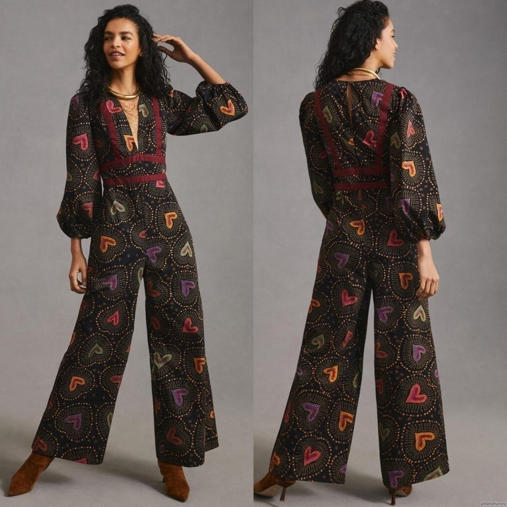NWT Farm Rio Jumpsuit Large